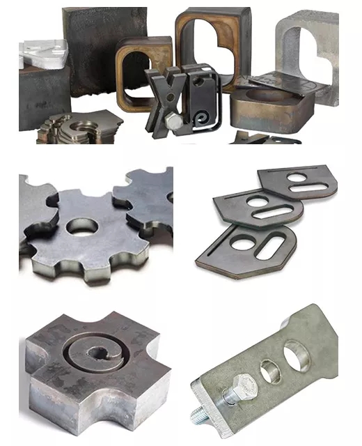 J9集团CNCT等离子切割机切割样件