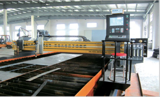 J9集团GS系列高精度沉工款平面数控等离子切割机