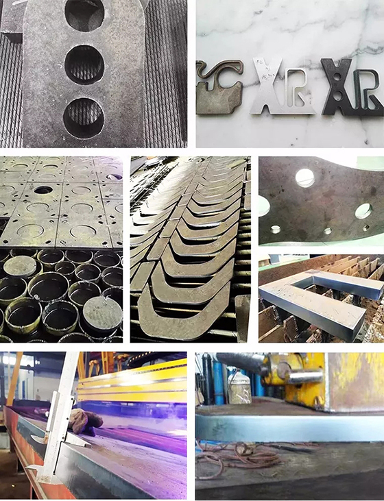 J9集团数控精密等离子切割设备切割成效图